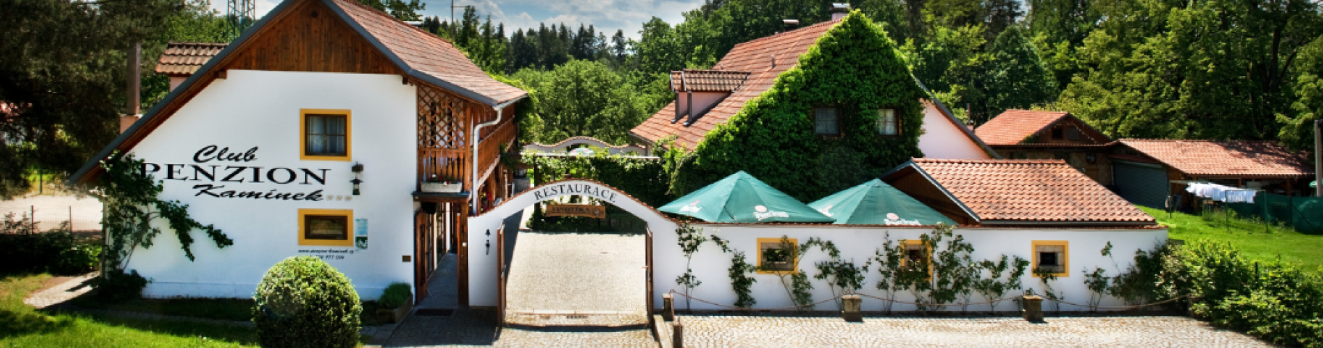 Autumn landscape around Pension Kaminek