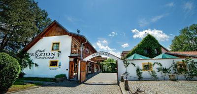 Areál penzionu Kamínek