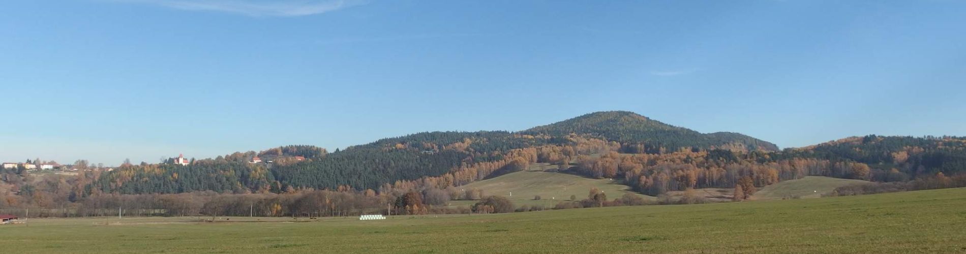 Autumn landscape around Pension Kaminek