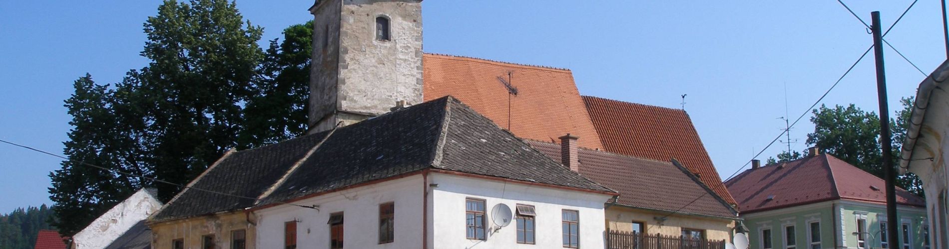 Autumn landscape around Pension Kaminek