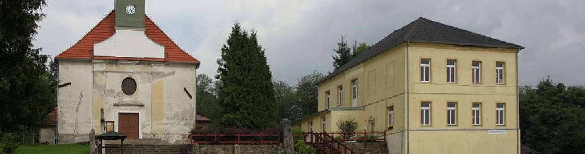 Autumn landscape around Pension Kaminek