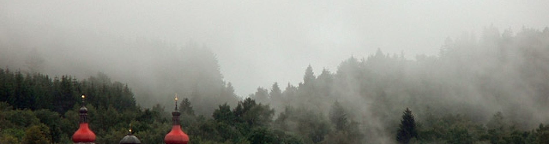 Autumn landscape around Pension Kaminek