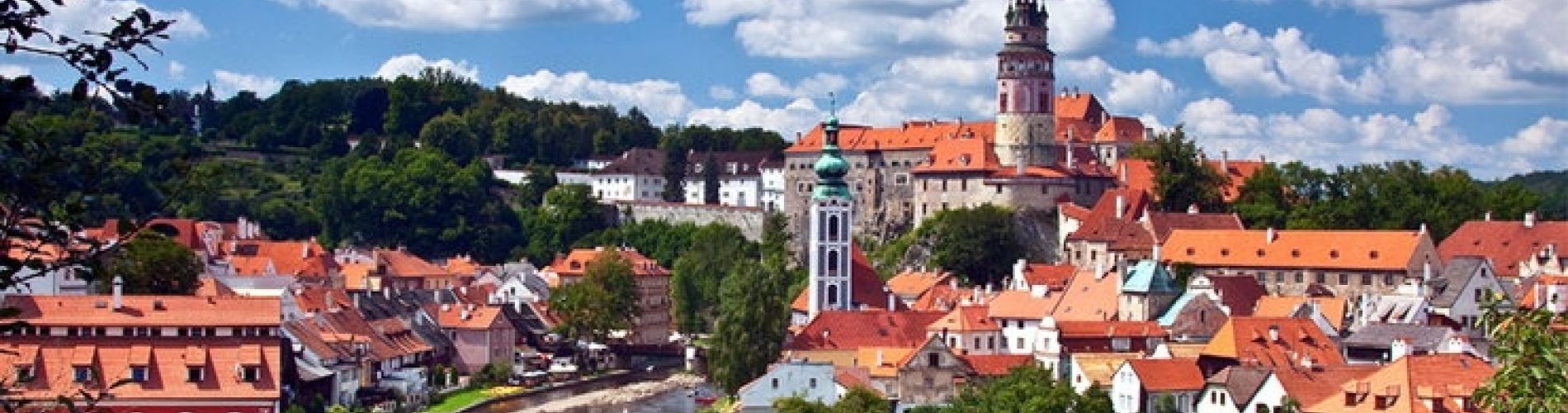 Autumn landscape around Pension Kaminek